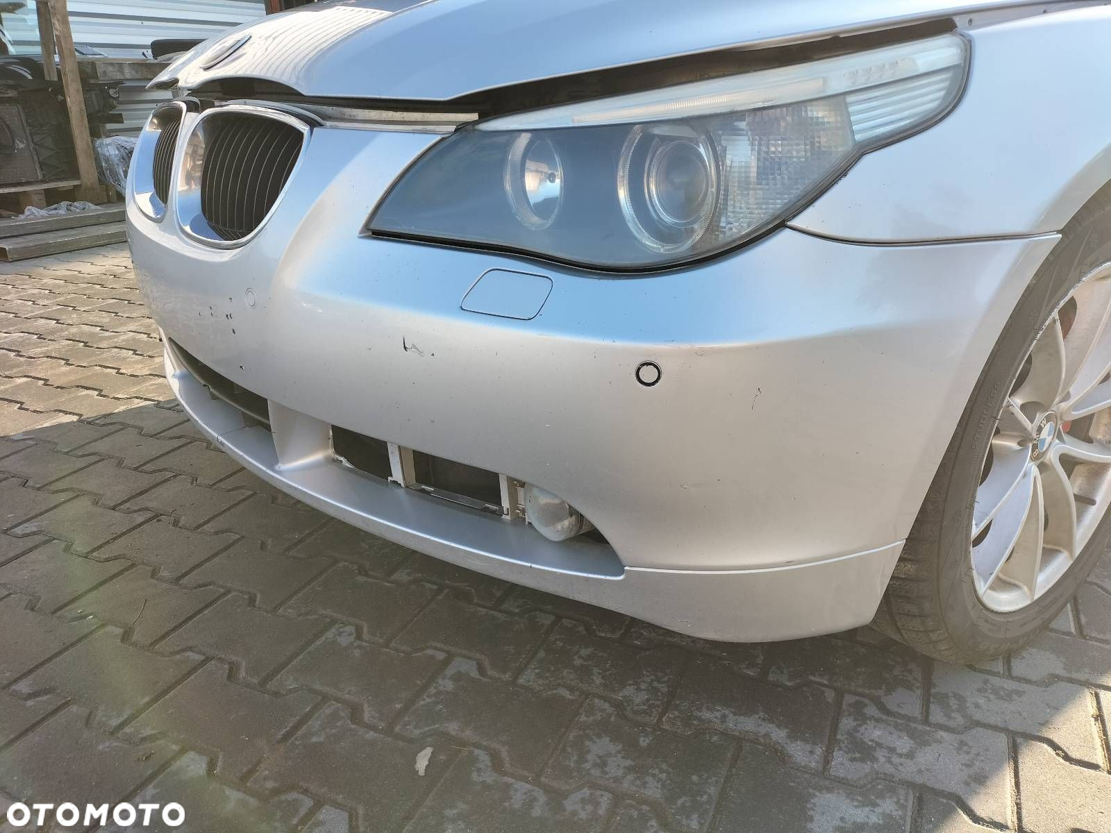 KOMPLETNY PRZÓD MASKA ZDERZAK BŁOTNIKI LAMPY BIXENON BMW E60 E61 354/7 - 4