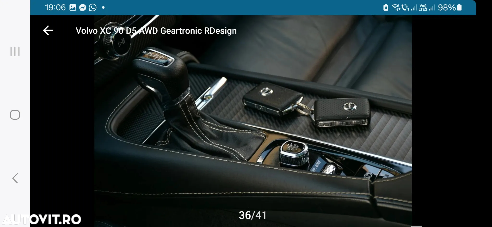 Volvo XC 90 D5 AWD Geartronic RDesign - 17