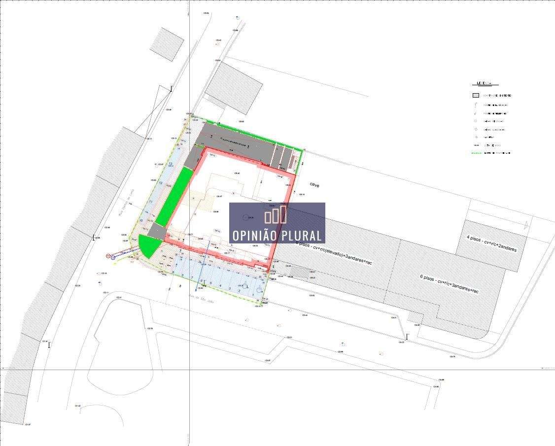 Terreno com Projeto Arquitetónico Aprovado para 27 Apartamentos e 2... - Grande imagem: 3/7