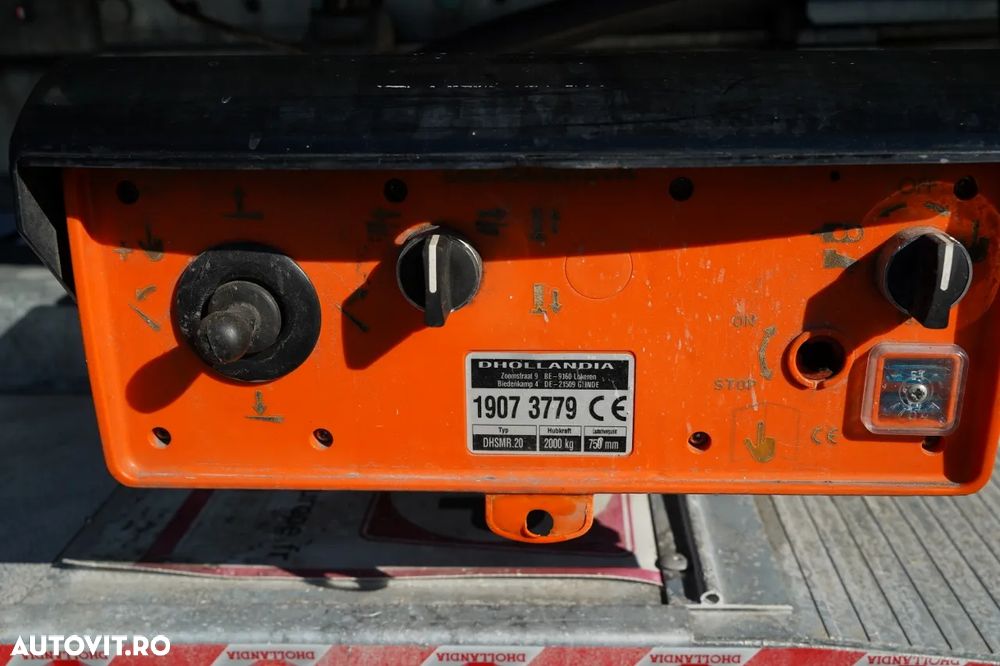 Schmitz Cargobull CORTINĂ / ELEVATOR DE SARCINĂ / 2x AXE DE RIDICARE / COȘ PENTRU PALEȚI - 23