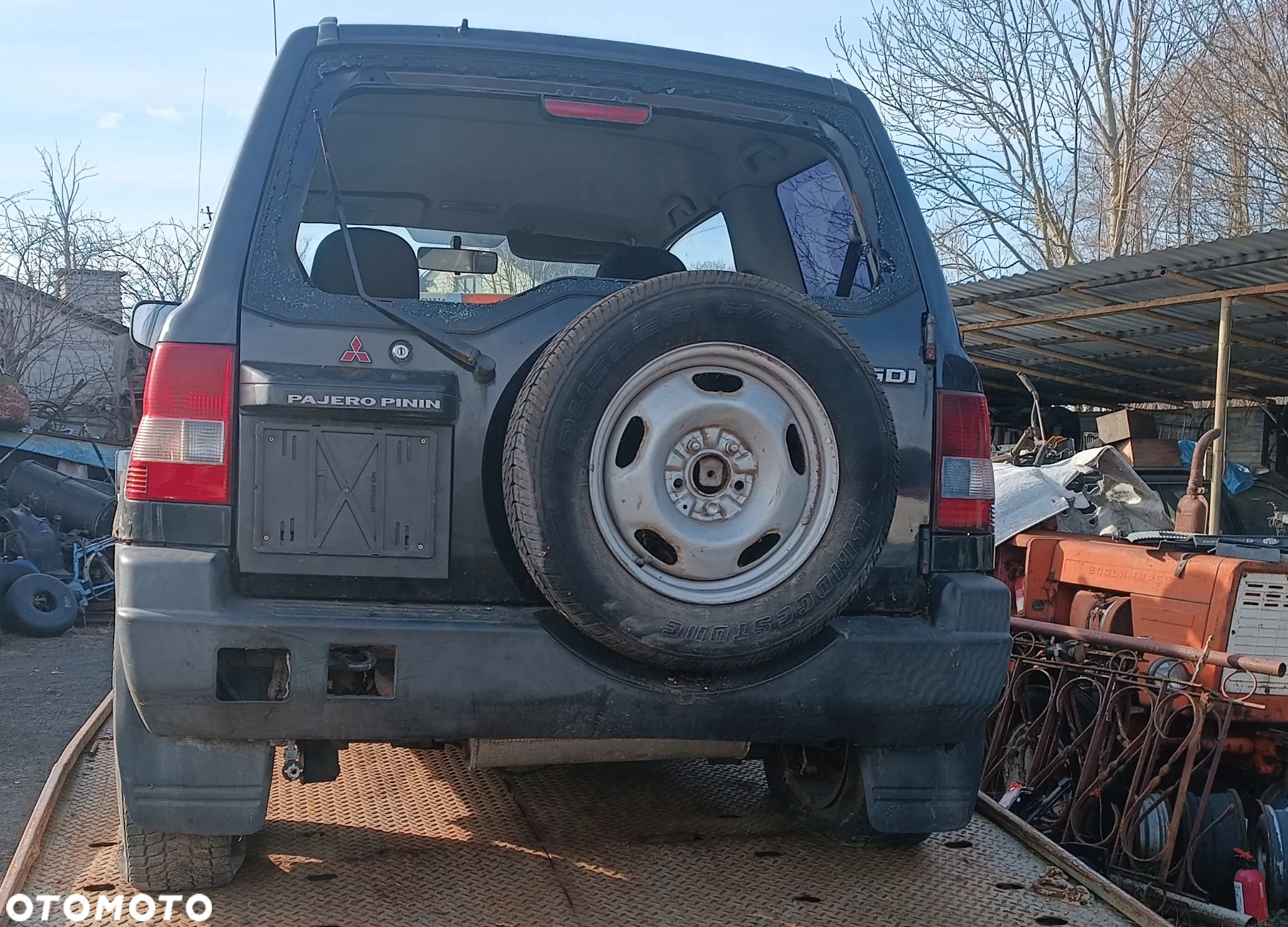Mitsubishi Pajero Pinin 1,8 GDI Wszystkie części Mosty skrzynia szyby fotele zderzaki maska - 9