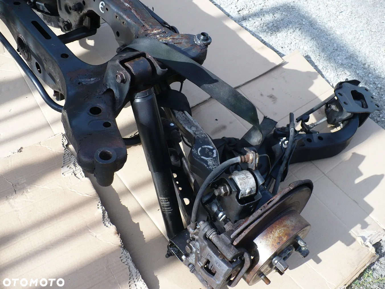 QASHQAI J10 07-13 BELKA ZAWIESZENIE TYL 4WD  EU. ORYGI. - 11