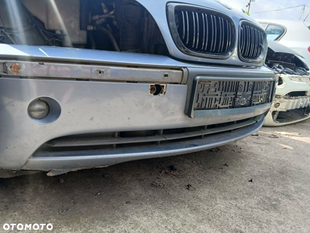 BMW E46 Lift Zderzak przedni kod lakieru Stahlblau Metallic - 1
