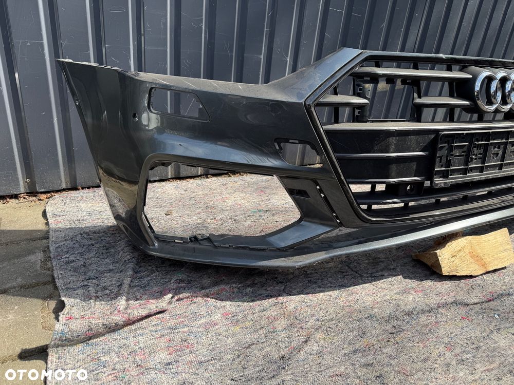 ZDERZAK AUDI S -LINE A7 4K ORYGINAŁ CAŁY - 2