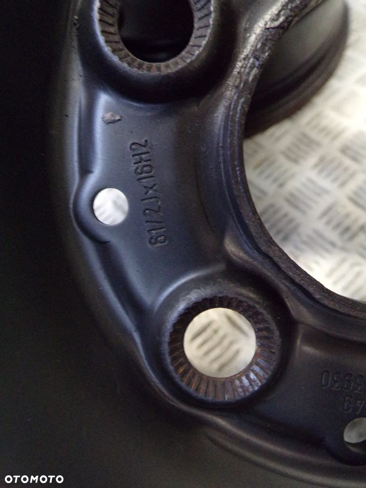 KOMPLET FELG STALOWYCH MERCEDES W176 16 ET49 - 2