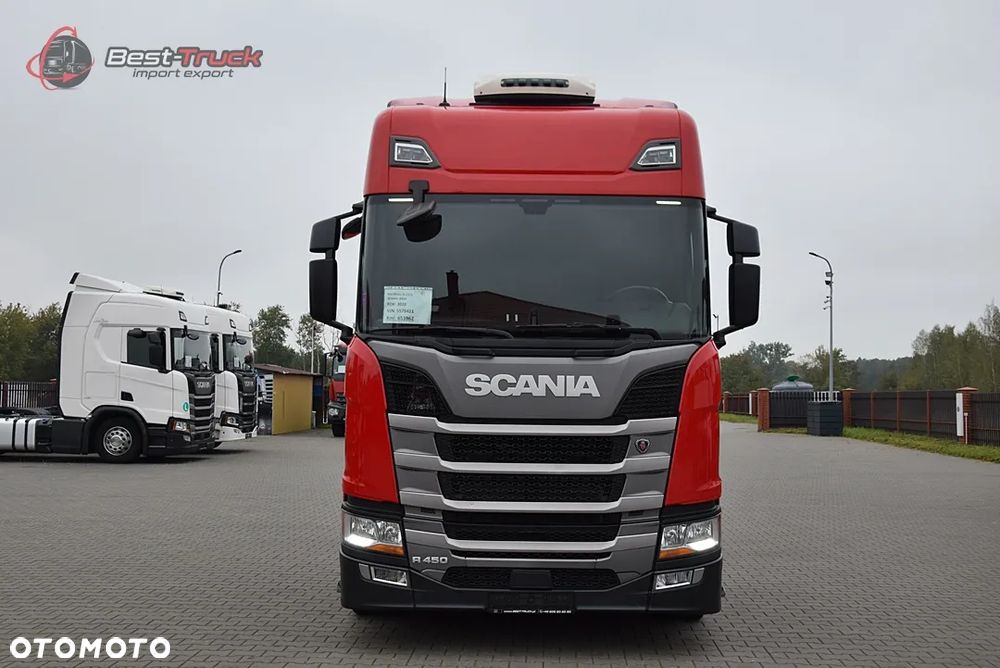 Scania R450 / CAŁA NA PODUSZKACH / RAMA STANDARD /  JEDNOSTKA BWE + PTO / - 4