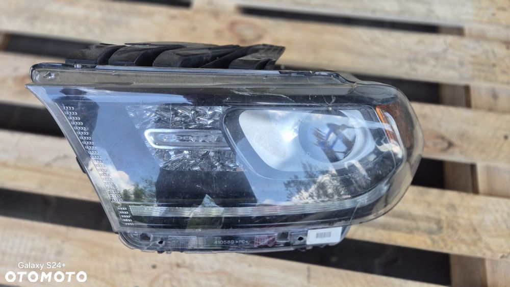 Lampa lewa lewy przód Dodge Durango 18r uszkodzona - 1