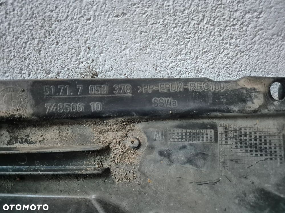 NADKOLE PRAWE PRZEDNIE PRZÓD CZĘŚĆ TYLNA BMW E90 E91 7059378 - 2