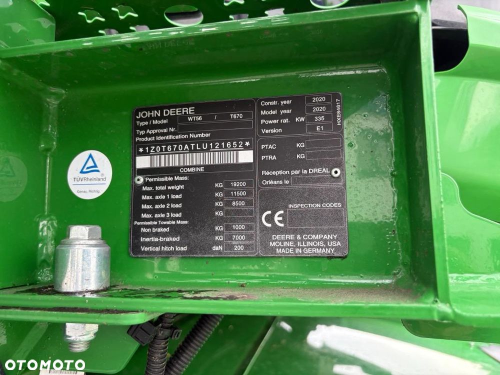 John Deere T670 - 9