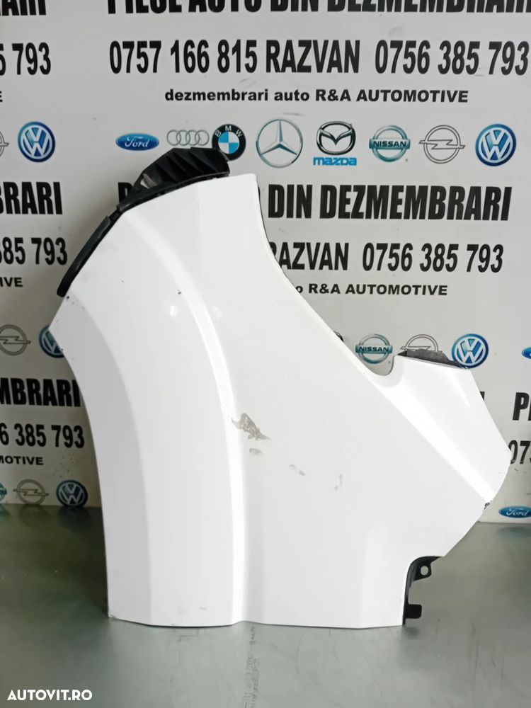 Aripa Stanga Fiat Ducato Peugeot Boxer 2014-2021 Originala Alba - 1