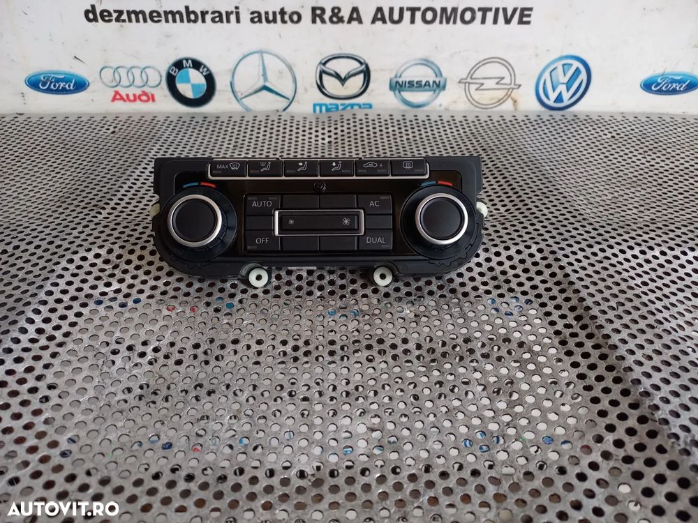Panou Modul Comenzi Clima Climatronic  Vw Golf 6 Vl Cod 5kBS - Dezmembrez Arad - 1