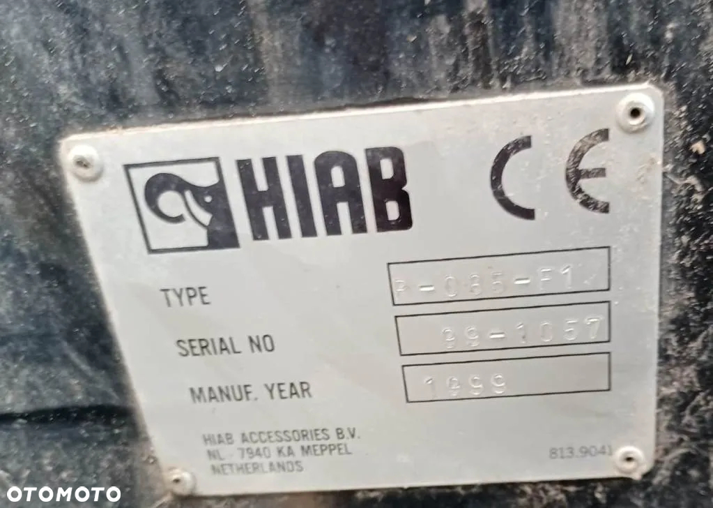 HDS HIAB 0 75.Samojezdny silnik diesel nie Palfinger - 4