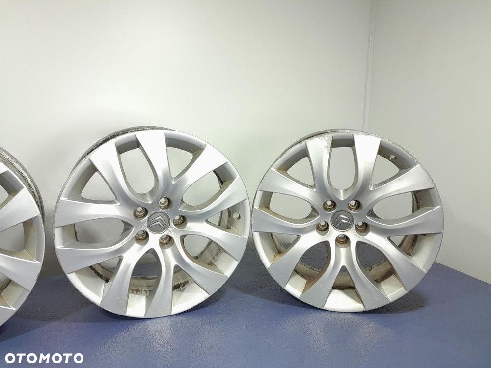 CITROEN C5 II X7 FELGI ALUMINIOWE 8JX18 5X108 ET 33 4 SZT 9656877780 - 3