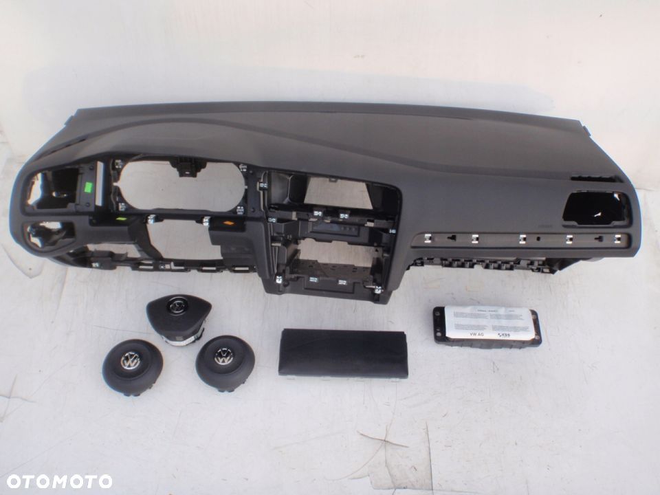 VW GOLF VII 7 DESKA KONSOLA KOKPIT PULPIT AIRBAG - 4
