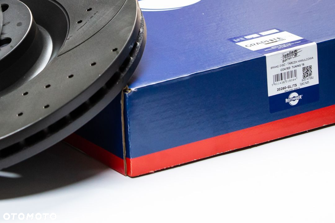 TARCZE ROTINGER AUDI A4 S4 B6 B7 PRZÓD 345mm - 3