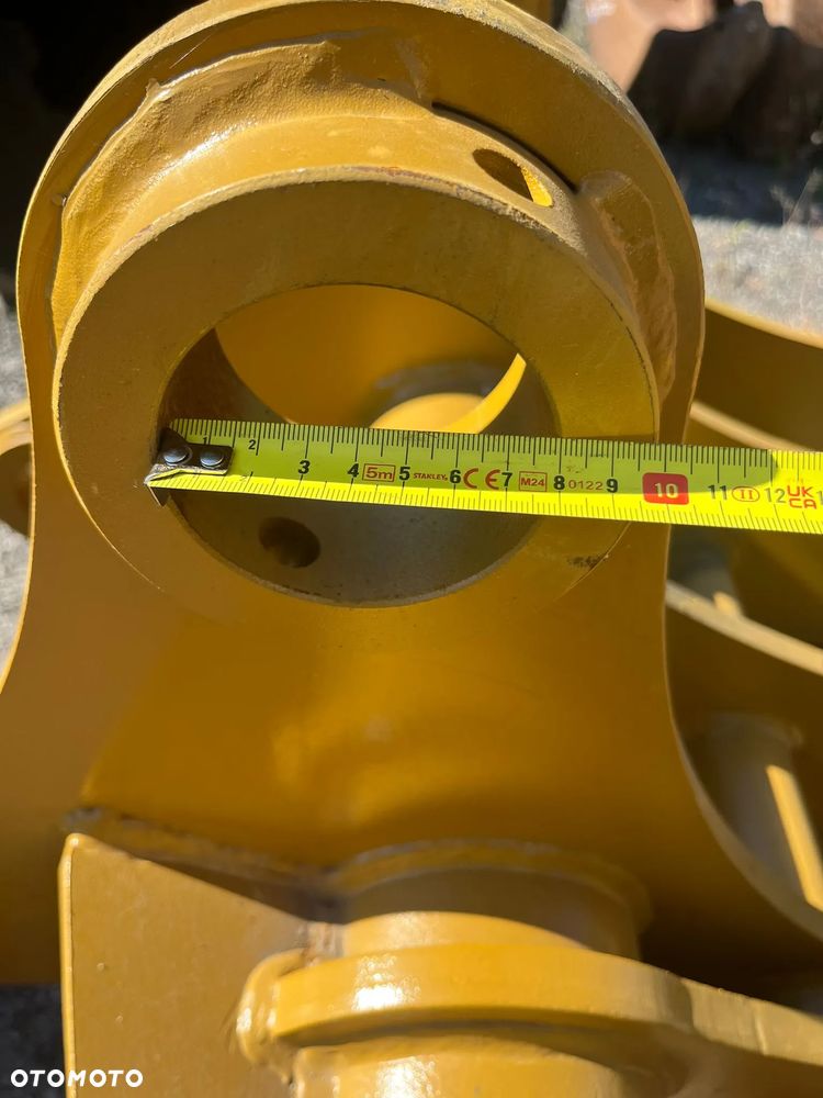 Łyżka grabiąca ażurowa przesiewowa sortująca grabie rejki do CAT 320 do korzeni kamieni do wyrównywania grabienia do koparki szerokość 105cm fi80mm. NOWA!!! - 11