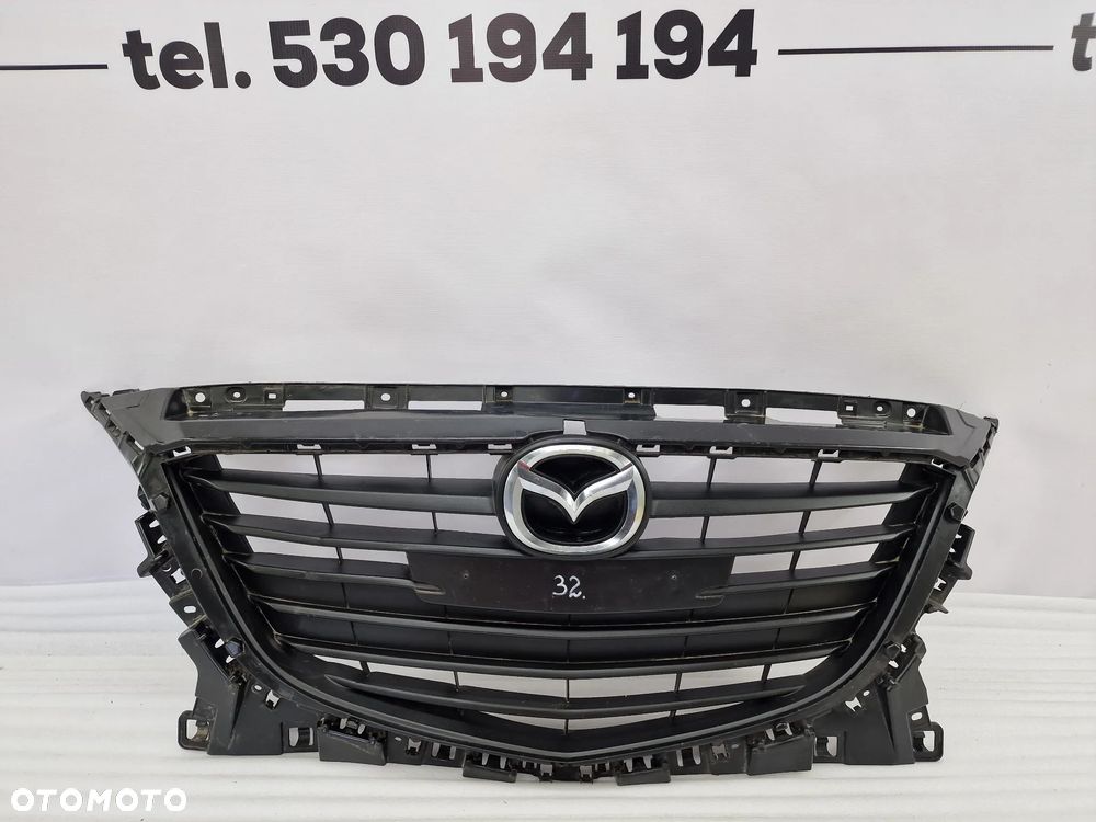 MAZDA 3 BM 13- ATRAPA / GRILL PRZEDNI PRZÓD , NR BJS7-50712 , NR AUKCJI GR32 - 1
