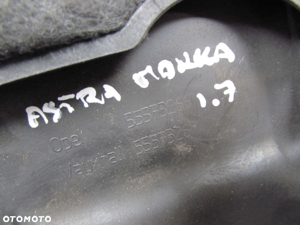 OPEL ASTRA MOKKA ZAFIRA 1.7 CDTI OSLONA POKRYWA SILNIKA GORNA 55573266 - 5