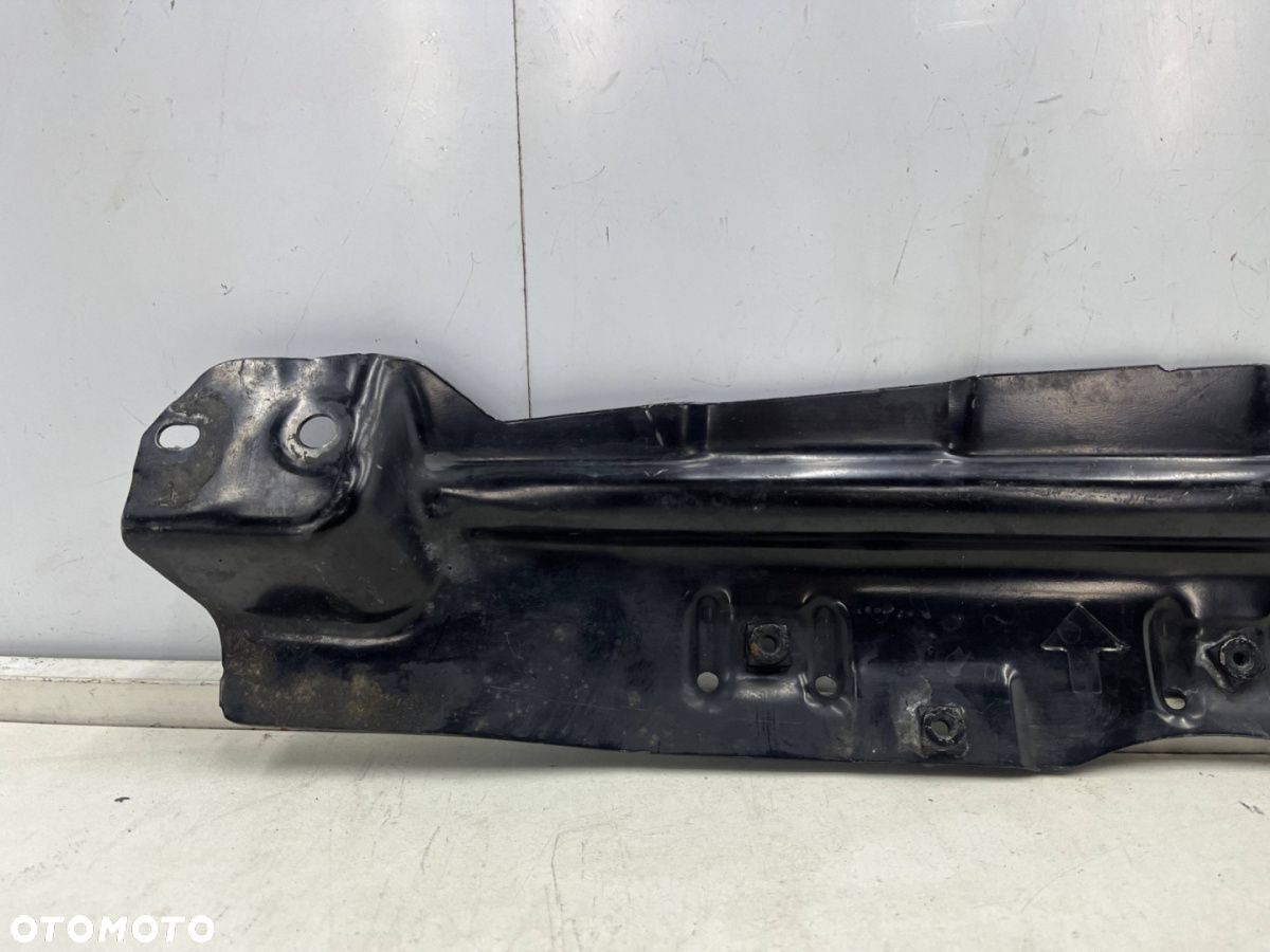 Belka zderzaka VW Touareg I 7L Audi Q7 4L 02-10r. przednie dolne wzmocnienie pod chłodnice przód - 10