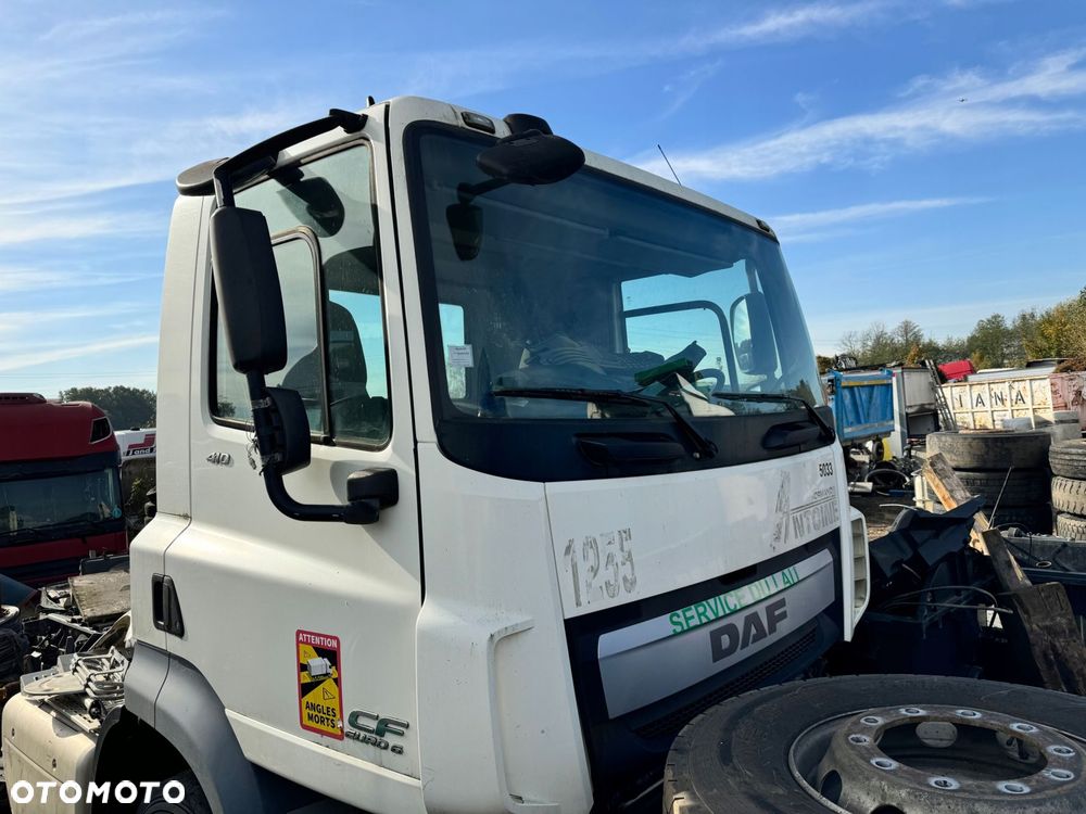 kabina dzienna daf cf 2014 - 2