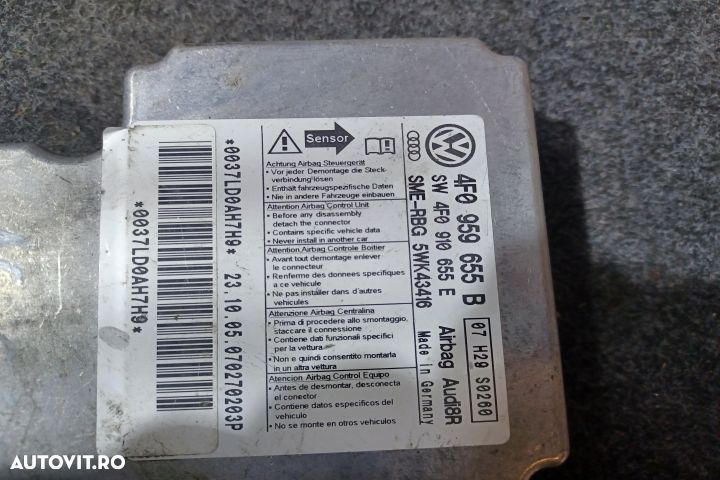 Calculator airbag 4F0959655B Audi A6 4F/C6 [2004 - 2008] Sedan 2.0 TD - 4