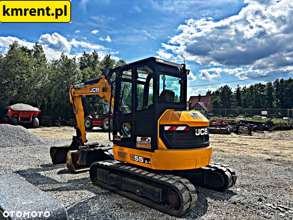 JCB 55Z-1 T3 MINI-KOPARKA 2019R | JCB 8030, 8035, 8040, 8050, 8055, YANMR VIO, KUBOTA KV, VOLVO ECR 48, KOMATSU PC50, VOLVO ECR25, CAT 308, 305 - 14