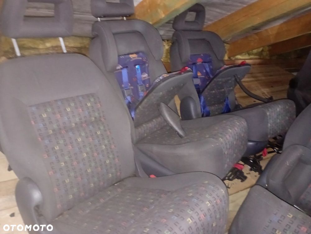 Volkswagen Sharan 00-10 tylne fotele super stan - 1
