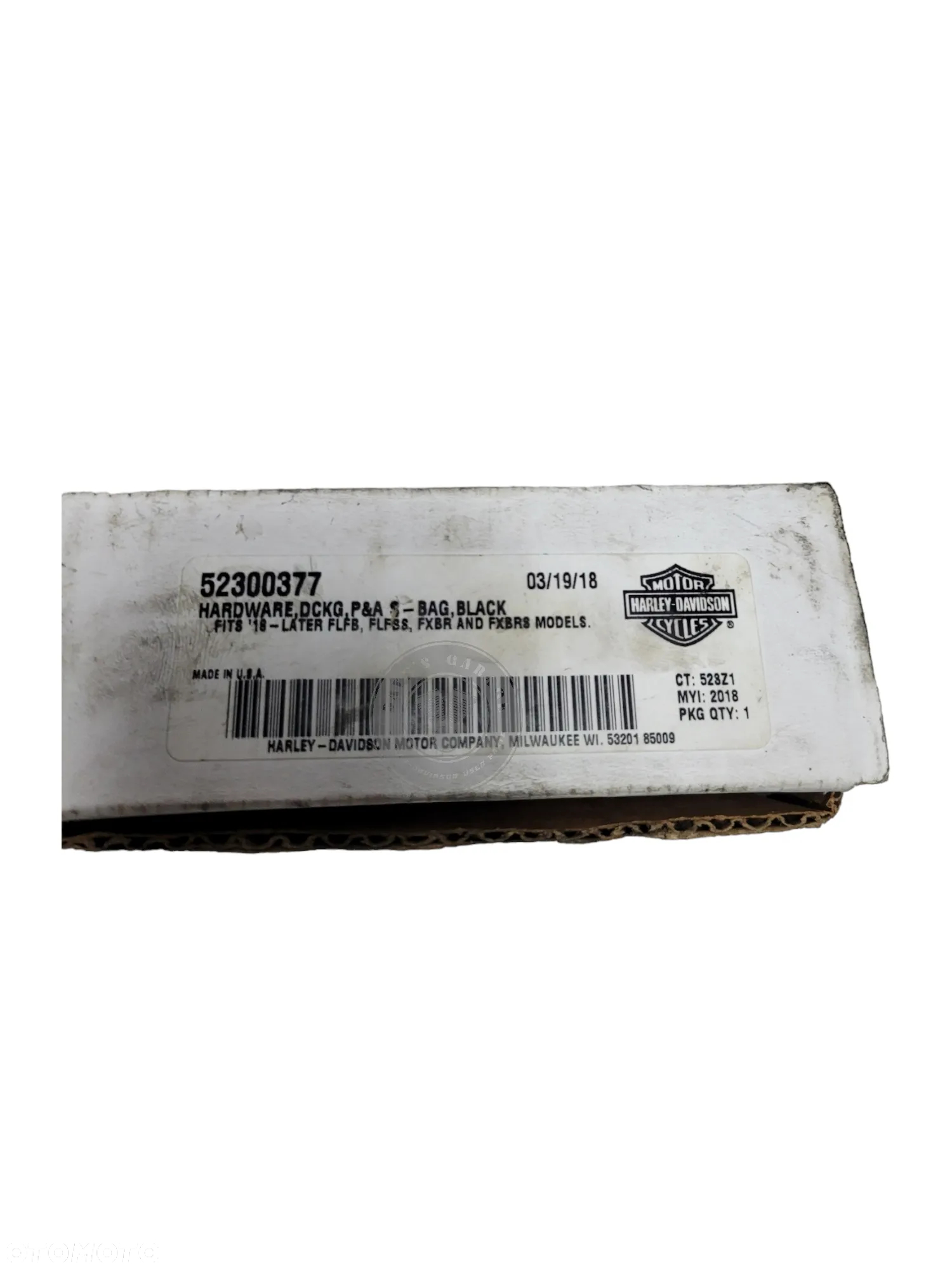 Mocowanie sakw rolki Harley Davidson Softail Fat Boy Breakout 52300377 - 5