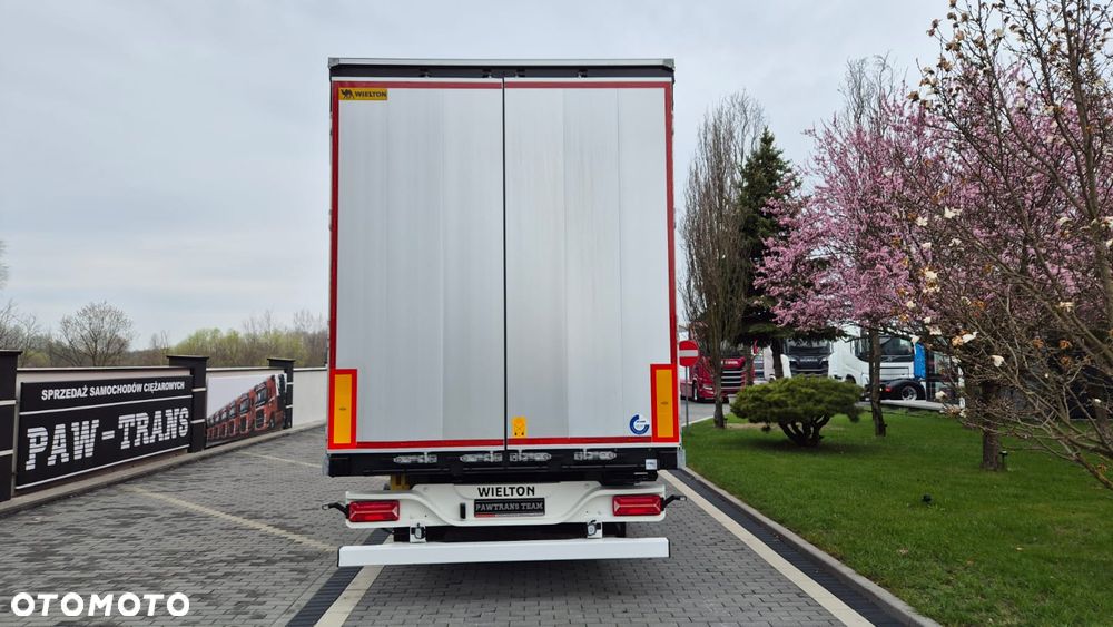 Wielton NACZEPA///FIRANKA///WIELTON///2023///WYSOKOŚĆ 2.82///DACH PODNOSZONY///CERTYFIKAT XL///OŚ PODNOSZONA///KOSZ PALETOWY///STAN BARDZO DOBRY - 7