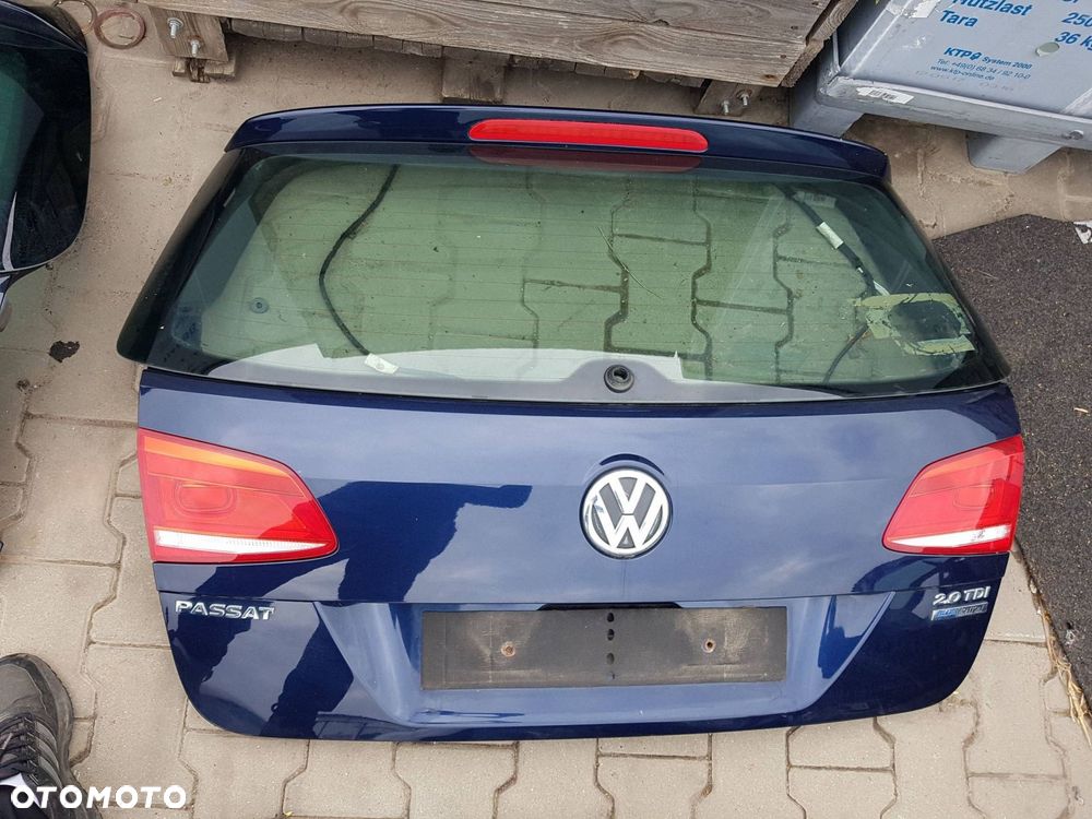 VW PASSAT B7 10-14r KOMBI KLAPA BAGAŻNIKA TYŁ TYLNA LH5X - 1