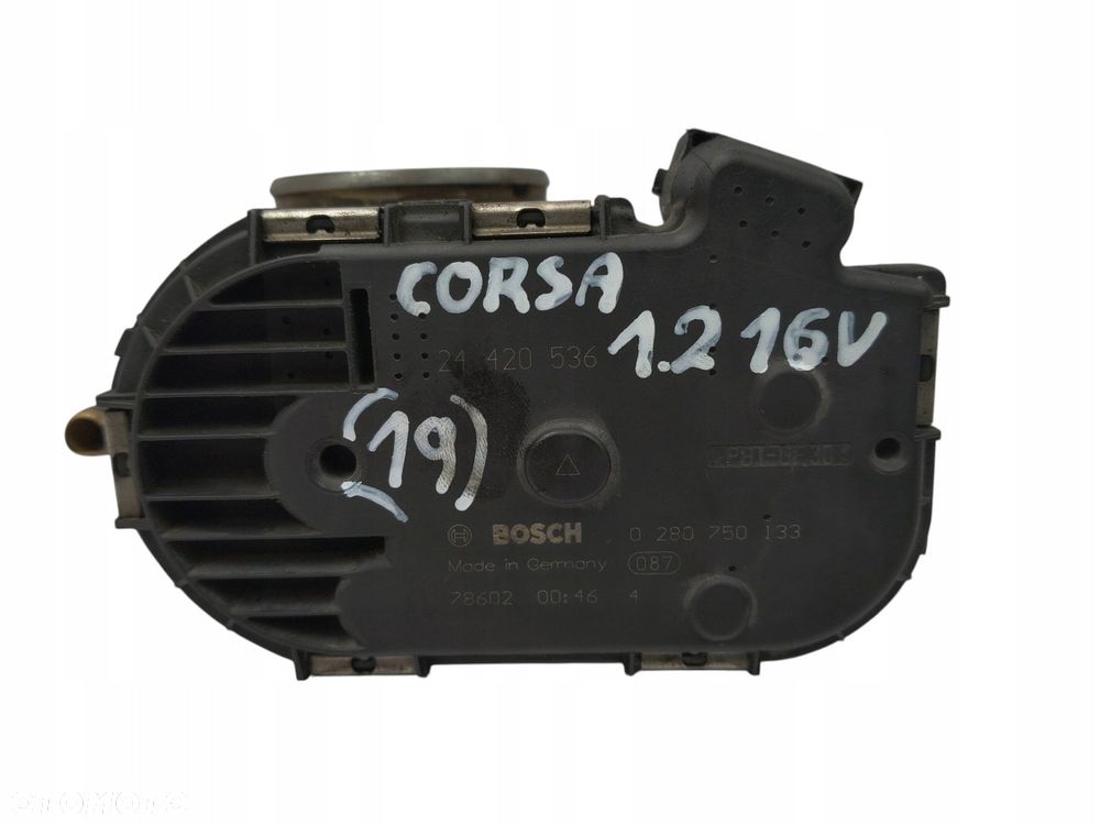PRZEPUSTNICA BOSCH Opel Corsa C Astra G 1.2 1.4 16V 0280750133 - 1