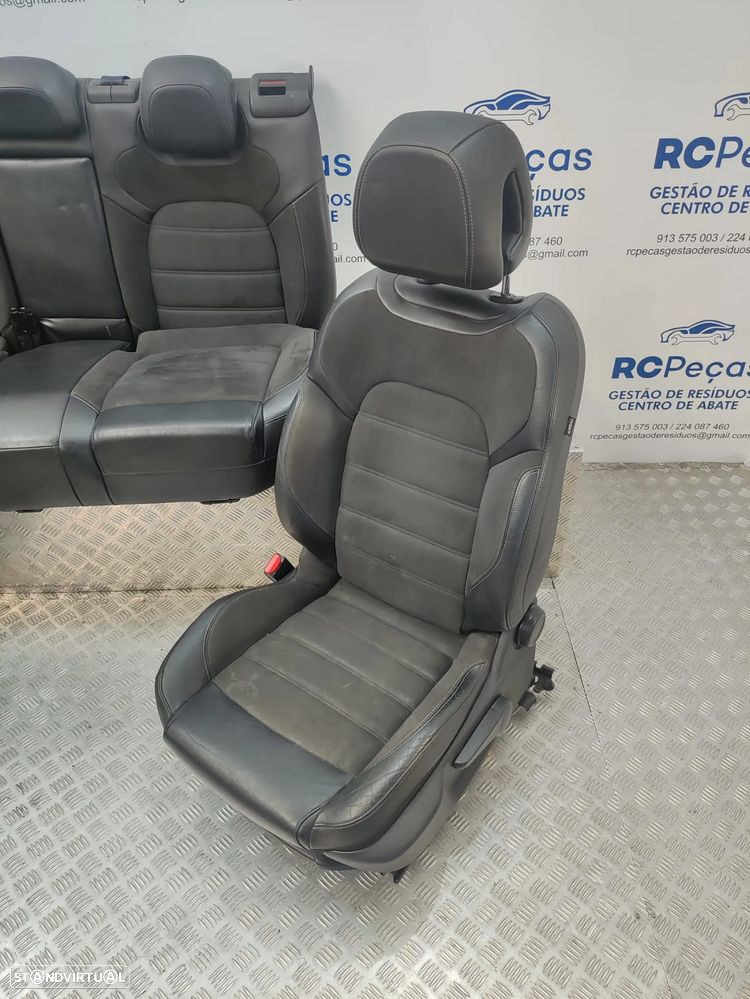 Conjunto Bancos Pele Alcantra Frente Frontais Tras Traseiros Originais Citroen DS DS5 Sport 2011 - 2018 - 10