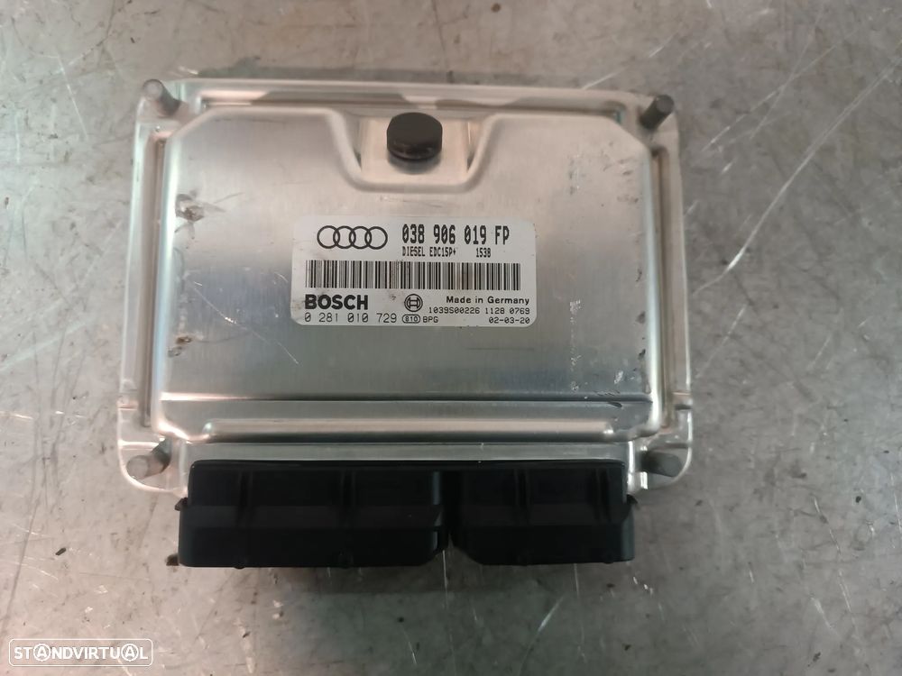 CENTRALINA DO MOTOR AUDI A4 PASSAT 1.9TDI 130CV 0281010729 038906019FP - 1