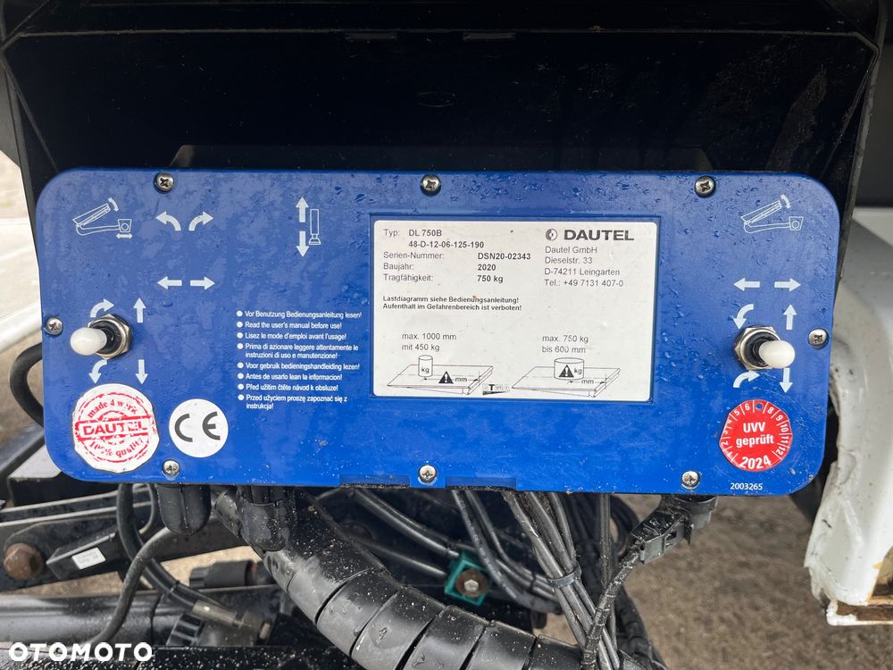 Mercedes-Benz Sprinter Winda Plandeka - 19