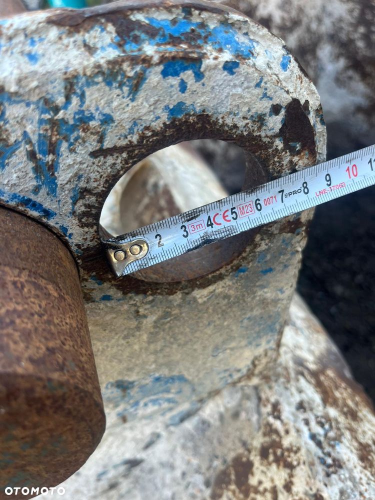 Łyżka dozownik pojemnik podajnk kosz zasypowy do wylewania betonu fi65mm fi80mmok. 0,8m. - 13