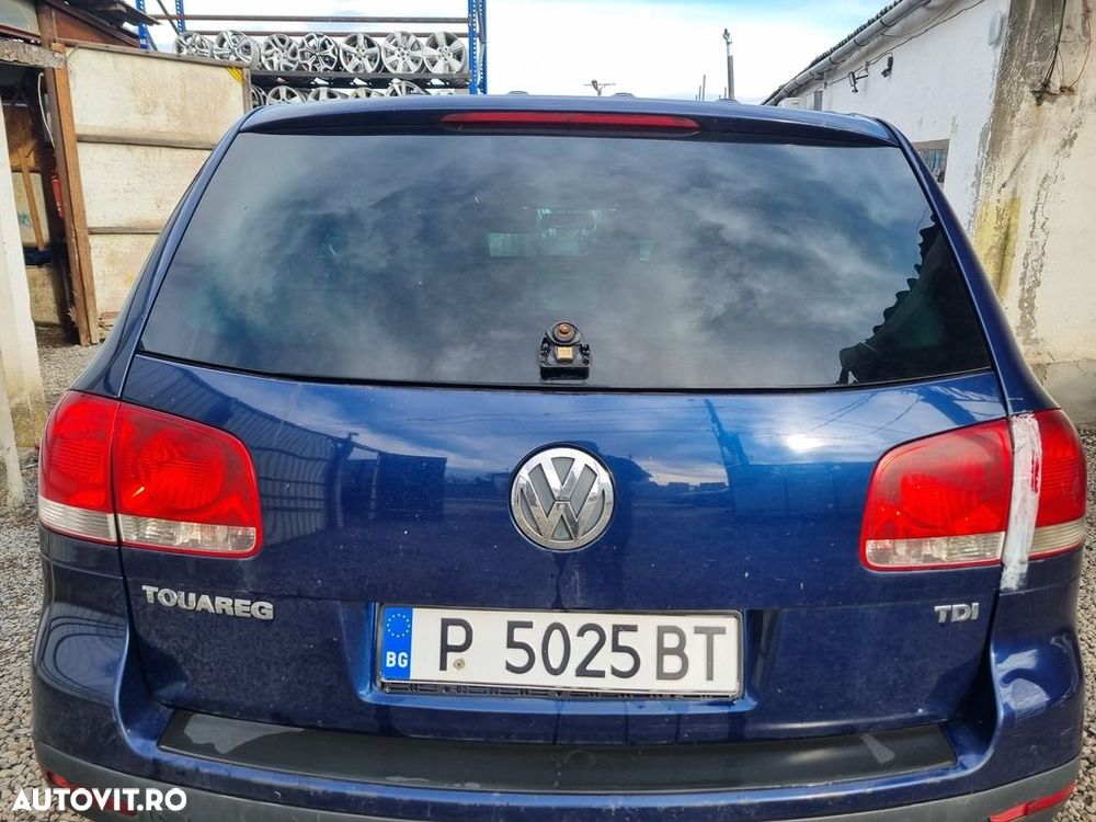 Haion Cu Luneta Volkswagen Touareg 7L 2003 - 2006 SUV 4 Usi Dark Blue (1460) - 1