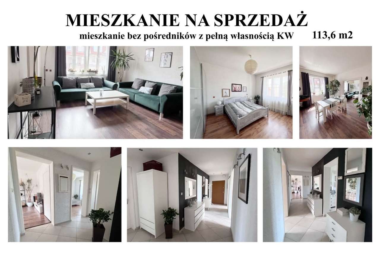 Sprzedam 5 pokojowe mieszkanie 113,6m2 w centrum Olsztyna z KW