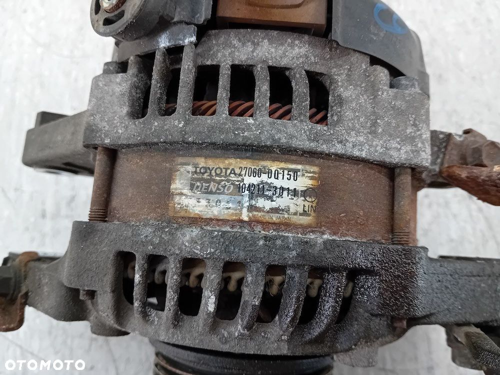 ALTERNATOR TOYOTA YARIS III 27060-0Q150 104211-3011 1.0 VVT-I - 7