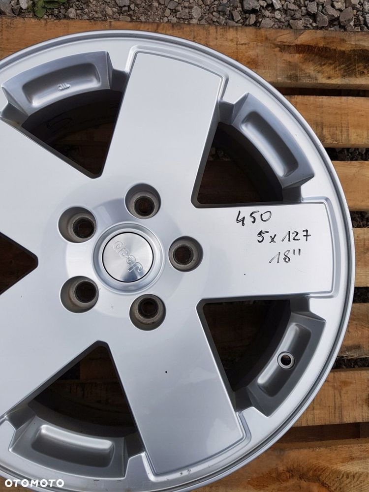 FELGA ALUMINIOWA 1JC34TRMAA JEEP WRANGLER 7.5 x 18 5X127 ET 44.45 - 3