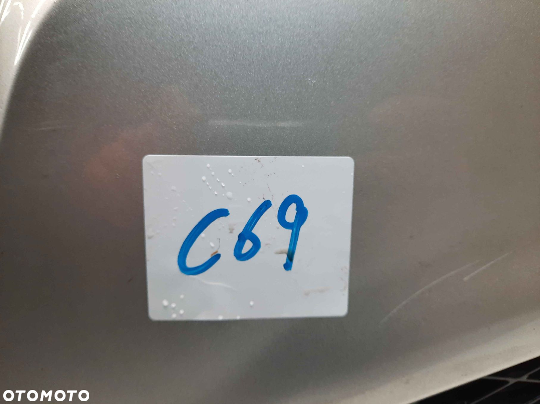 ^ ZDERZAK PRZÓD PRZEDNI OPEL ASTRA H 3 III LIFT FL Z157 SREBRNY - 2