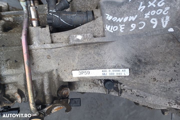 CUTIE DE VITEZE 3.0TDI mx1253 4660000648 0A2300040L MX1253 Audi A6 4F - 5