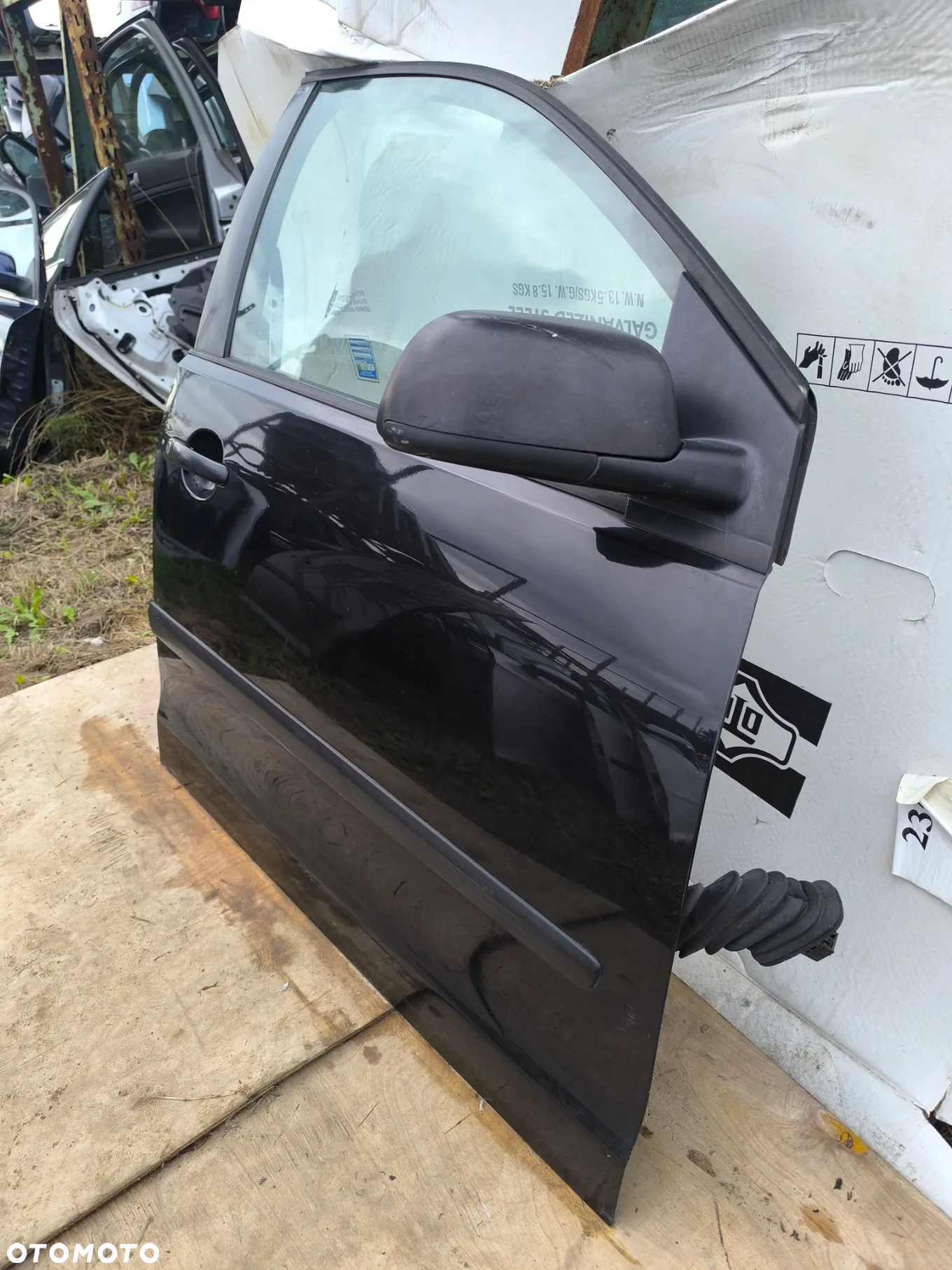 DRZWI PRAWY PRZÓD PRZEDNIE VW POLO IV 9N 3D - 2