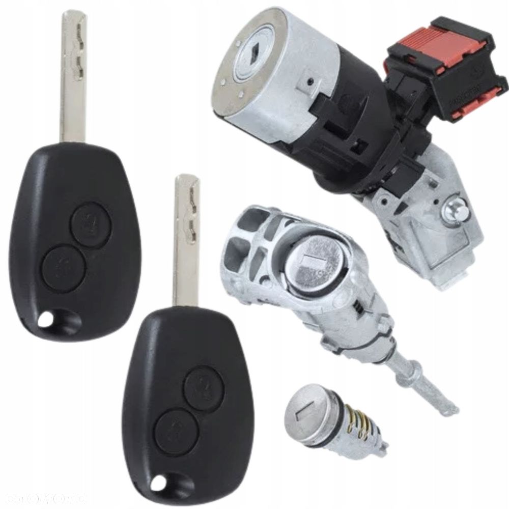 STACYJKA  WKŁADKA DRZWI KIEROWCY  WLEWU - MASTER III / MOVANO B / KANGOO - 1