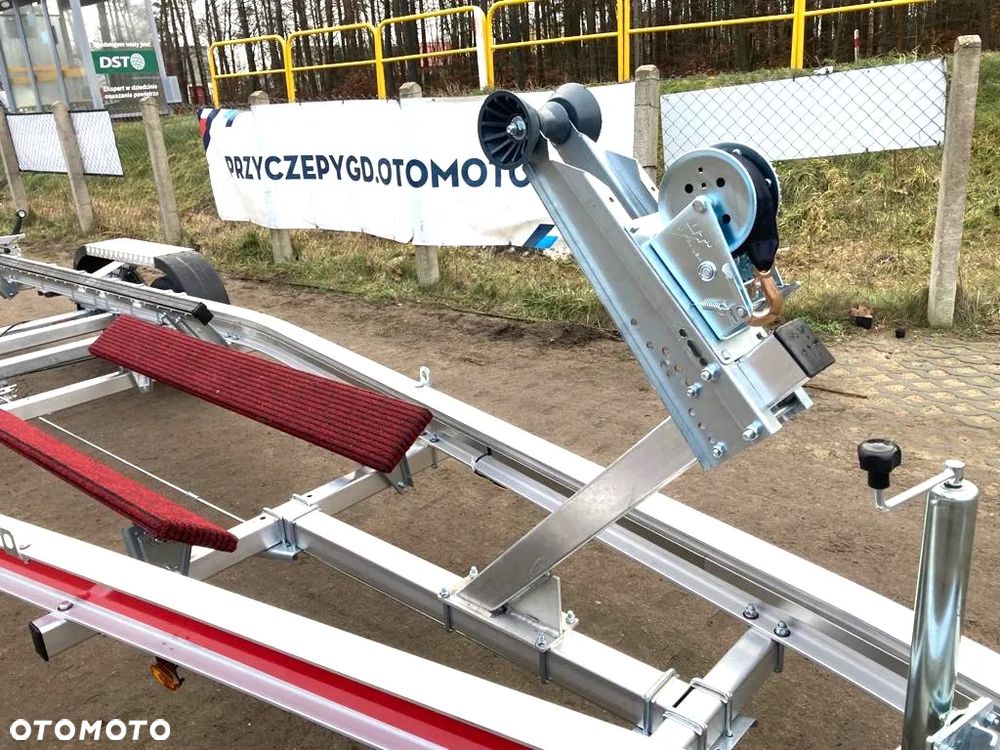 TEMARED Przyczepa B27 łódź do 6,5m DMC 2700 kg podłodziowa na podporach - 5