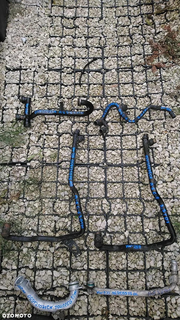 VW AUDI SEAT SKODA MAGISTRALA RURKA WODNA RURKA WODY RURA WODY - 11