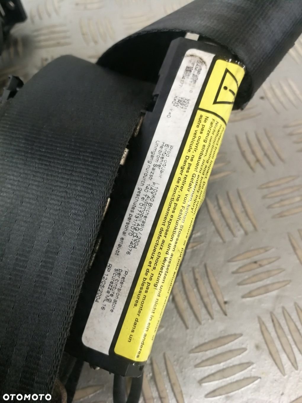 airbag poduszka powietrzna kierowcy moduł airbag pasy FIAT DUCATO II 2 LIFT - 9