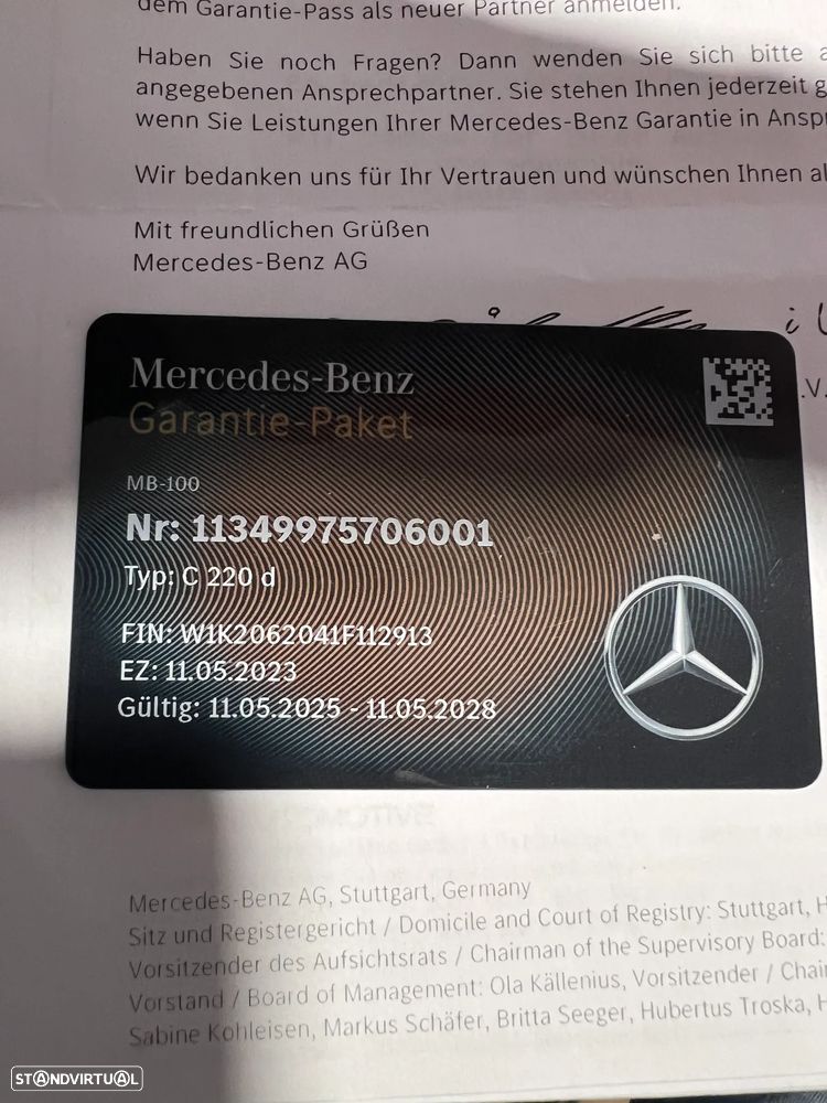 Mercedes-Benz C 220 Station d 9G-TRONIC AMG Line - 29