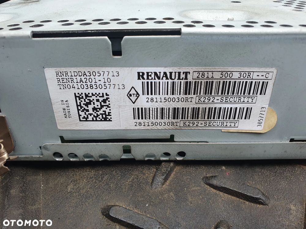 RENAULT MEGANE III RADIOODTWARZACZ RADIO FABRYCZNE 281150030R - 4