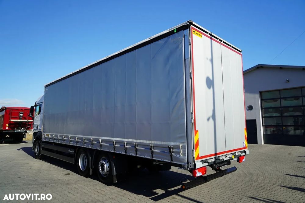 MAN TGX 26.520 / 6x2 / 9.3 M CORTINĂ / ACOPERIȘ RIDICABIL / AXĂ RIDICABILĂ / DIRECȚIE / NOU - 4