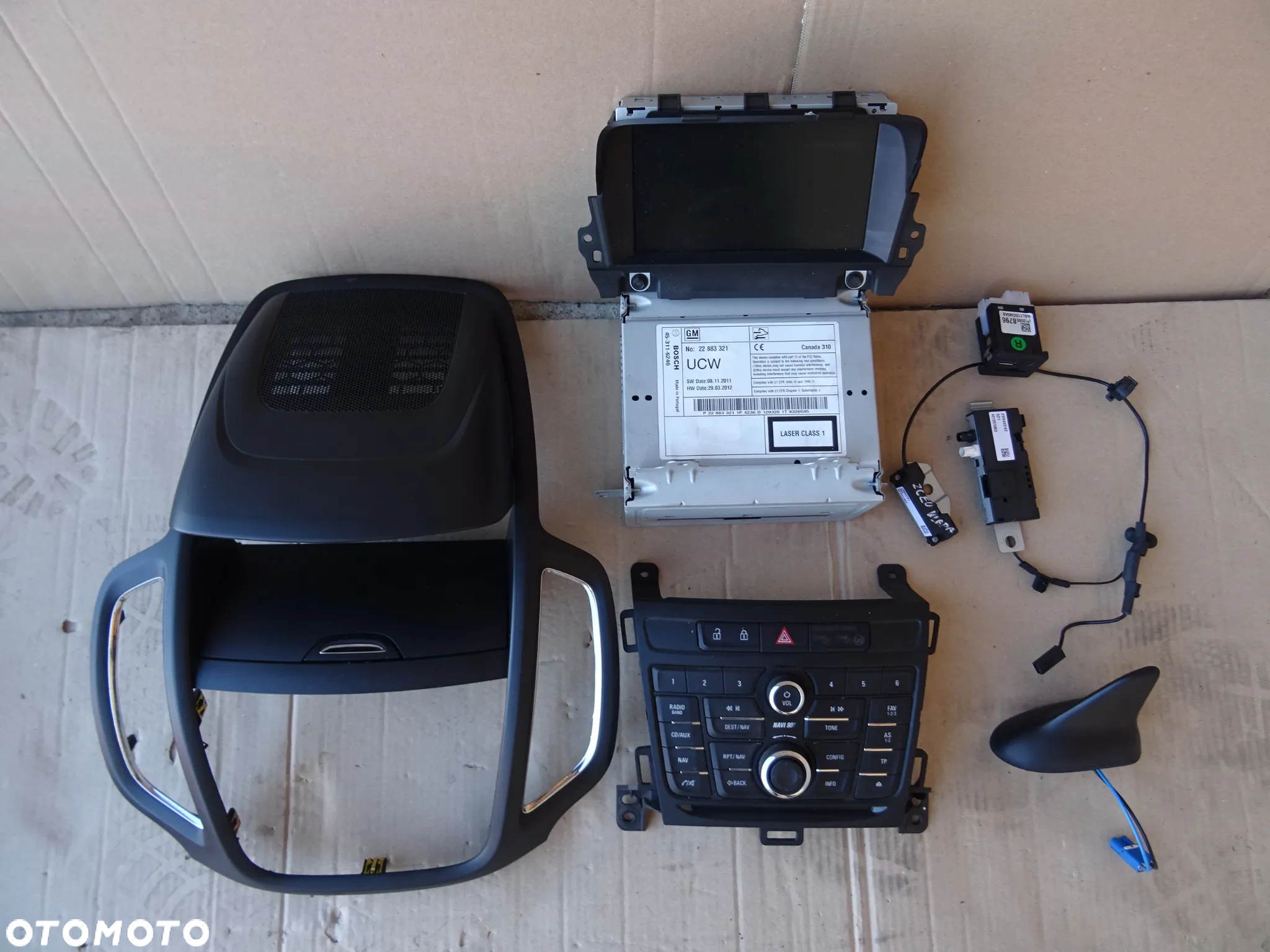 NAVI 900 OPEL ZAFIRA C TOURER ASTRA J INSIGNIA PANEL MONITOR JEDNOSTKA CZYTNIK KAMERA - 24